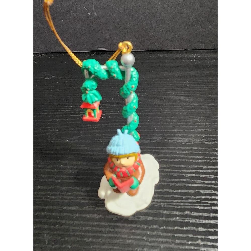 1991 Santas Best Christmas Charmers Ornament A Heart Full of Song First Edition - Picture 4 of 5